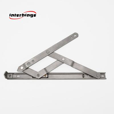 China 304 Stainless Steel Contemporary Four Bars Friction Stay Arm Aluminum Window Hinges for sale