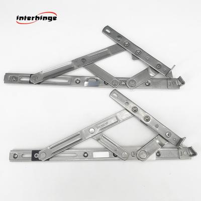 China Contemporary 14 Inch K-Groove Hinges Chafe Resistant 304 Stainless Steel Casement Flats Window Stay for sale