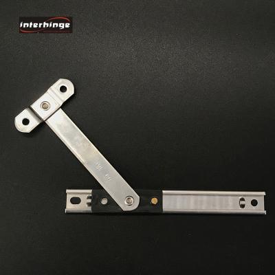 China 4 Inch 2 Bar Stainless Steel Curtain Wall Hinge Top Hung Window Friction Stay For Modern Top Hung Window for sale