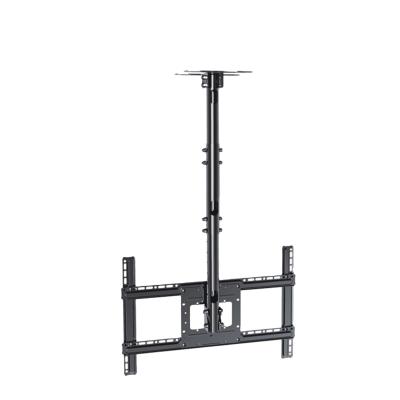 China (Height)Adjustable Professional Retractable Flat Roof Ceiling TV Mount Bracket for sale