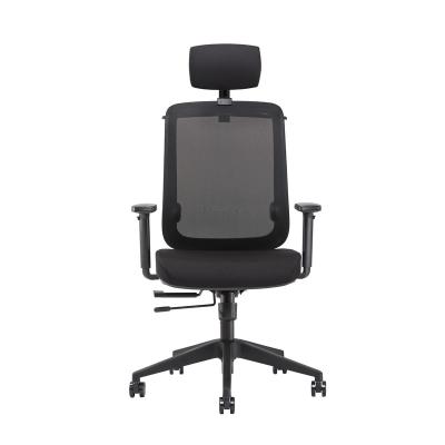 China (Height)Adjustable Modern Ergonomic High Back Office Chair With Synchronized Tilting Swivel Chair Mesh Chair for sale