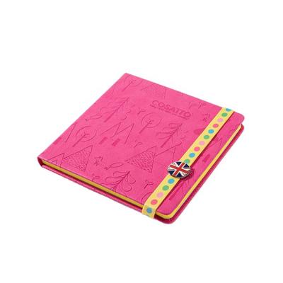 China Customizable Hardcover Book Small PU Leather Planner Notebooks with Custom Logo for sale