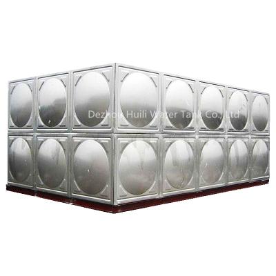 China Drinking water or fire fighting manufacture direct sale of stainless steel panel water tank steel press welding water tank 1000 liters for sale