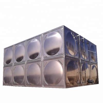 China Hotels welding stainless steel panel modular sectional water tank 10000 gallon stainless steel water storage tank panel price for sale