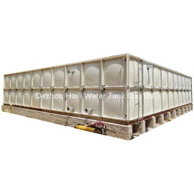 China Hotels sale SMC GRP food grade hot water tank for rainwater 15000 50000 30000 liter FRP tank panel tank price in Philippines for sale