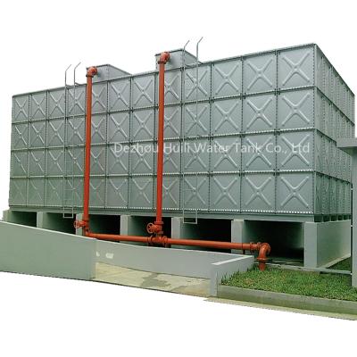 China Hotels Hot Dipped Galvanized Steel Water Storage Tank For Agriculture Water Tank Sectional Modular Assembled Insulation In Kuwait for sale