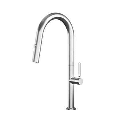 China Thermostatic Faucets Easy Installation Mixer Stainless Steel Pull Down Faucet Kitchen Faucet Pull Out for sale