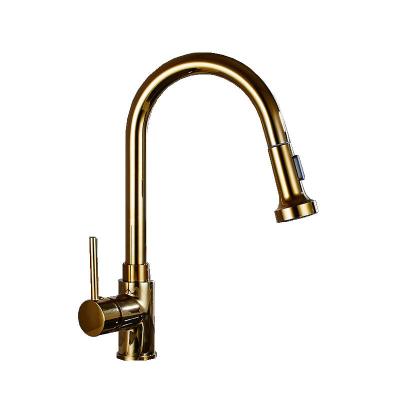 China Sense Faucets Stainless Steel Pull Out Kitchen Faucets Pull Down Faucets Robinet Cuisine Torneira De Cozinha Grifo Cocina for sale