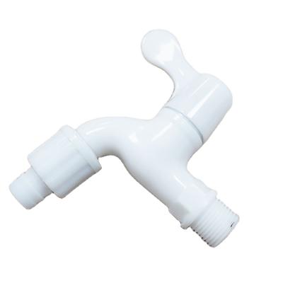 China Factory Direct Sales Traditional High Quality Plastic Bibcock Water Tap Faucet, Single Hole Switch Faucet Kitchen Bathroom Water Bibcock for sale