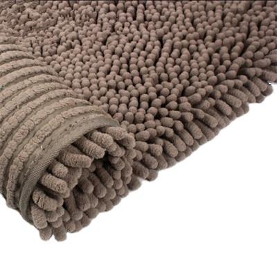 China Cheapest Water Absorption Shaggy Rug Latex Non-Slip Sustainable Bathroom Mat, Microfiber Toilet Floor Extra Soft Bath Mat Non Slip for sale