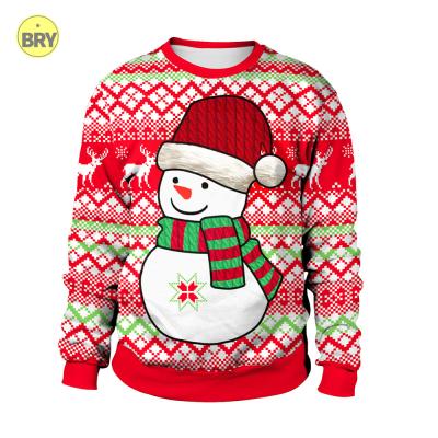 China 2021 New Arrival QUICK DRY Unisex Casual Long Sleeve Christmas Apparel Plus Size Tie Dye Top Around Neck Sweater Hoodies For Women for sale