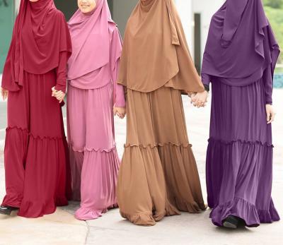 China 2021 Summer New Fashion Women's Long Sleeve Loose Long Abaya Muslim Clothing Preyer Dress Long Casual Dresses For Ladies A4549 for sale