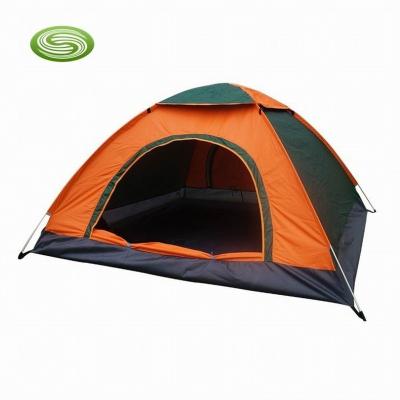 China Camouflage / POP Playground Single Layer Automatic Tent For 3-4person Beach Tent for sale