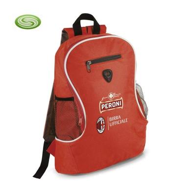 China Polyester Customized 600D Polyester Backpack School Bag For Promotional for sale