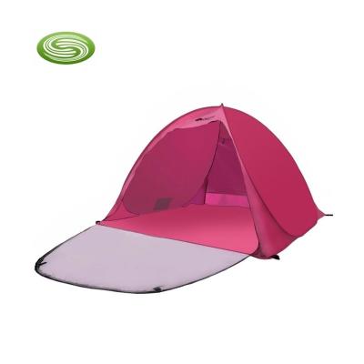 China Customized POP Flat Steel Wire Up Beach Tent Fishing Sun Shade for sale