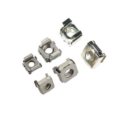 China Heavy Industry China Factory High Quality Stainless Steel Weld Lock Cage U Square Nuts For Wooden Furniture for sale