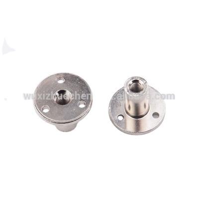 China Stainless Steel Round Round Plate Insert T Tee Nut With Three Hole for sale