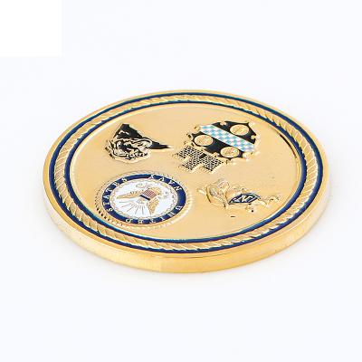 China CUSTOMER-STYLE Plated Colored Metal and Silver Gold Coins Souvenir Fine Custom Engraved Pure Silver Coin for sale