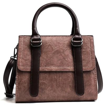 China Fashion 2023 Women's Crossbody Bag Large Capacity Genuine Leather Texture Middle aged Women's Handbag for sale