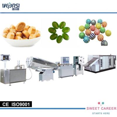 China CANDY BOILED HARD CANDY MAKING MACHINERY LINE for sale