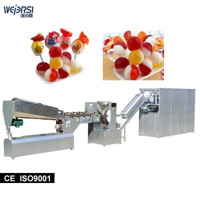 China QUARTERBACK-528 High Speed ​​Automatic Low Energy Lollipop Production Line , Lollipop Making Machine for sale