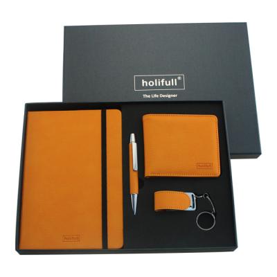 China Luxury Premium Business Gift Quality PU VIP Leather Business Gift for sale