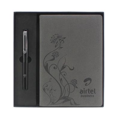 China Business Gift Custom Logo Personalized Gift Corporate Pen With Notebook Company Gifts To Clients for sale