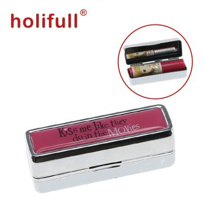 China Nice Cosmetics Quality Lipstick Cosmetic Case With Mirror for sale