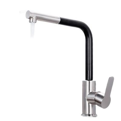 China Other High Quality 304 Stainless Steel Water Faucet 360 Degree Rotating Sink Faucet Mixer Tap For Sink en venta