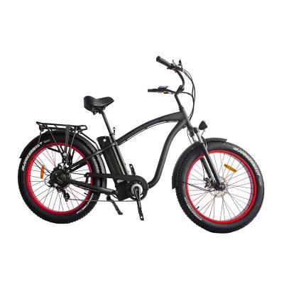 China Passenger Ristar 2022 ready to board fat big tire ebike 48v 500w 15.6ah 19.2ah beach electric bicycle factory direct sale for America for sale