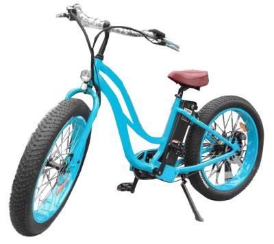 China New Aluminum Alloy Velo Electrique E Fat Bike 48v 500w Electric Bike For Sale, High Quality 48v 500w Electric Fat Bike for sale