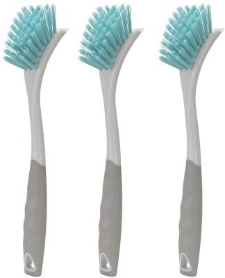 China Durable 3 Piece Dishwasher Cleaning Tool Brush Fits Dishwasher Kitchen Sink Pot Brush for sale