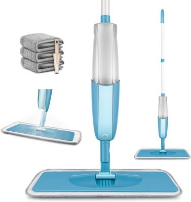 China Sustainable Microfiber Spray Mop For Floor Cleaning 360 Swivel Spray Mop for sale