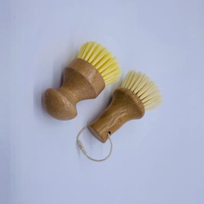 China Best Selling Hand Goods Using Wooden Kitchen Dish Cleaning Brush for sale