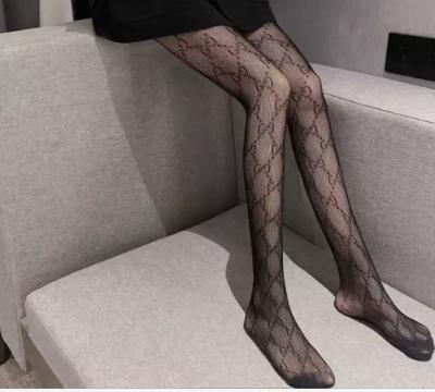 China 2022 NEW designer stockings high quality famous brand pantyhose pantyhose women gg pantyhose women gg breathable luxury brown leggings for sale