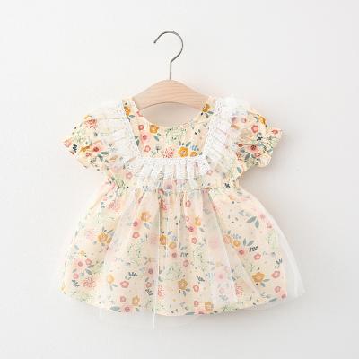 China Anti-wrinkle Baby Dress Infant Girls Clothes Infant Girls Skirt Baby Kids Red Dress for sale