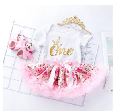 China Summer casual cotton romper baby bag fart baby girl and boy birthday short-sleeved birthday suit for sale