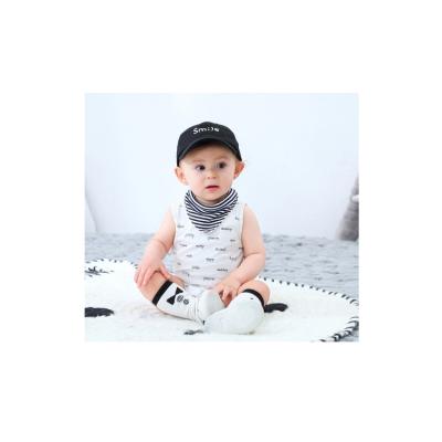 China Best Selling European And American Style Baby Boy Summer Sleeveless Soft Stylish Baby Clothes Romper for sale