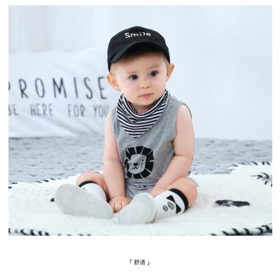 China Cute comfortable baby summer clothes, girls baby summer onesie, INS wind cotton triangle romper one-piece clothes for sale