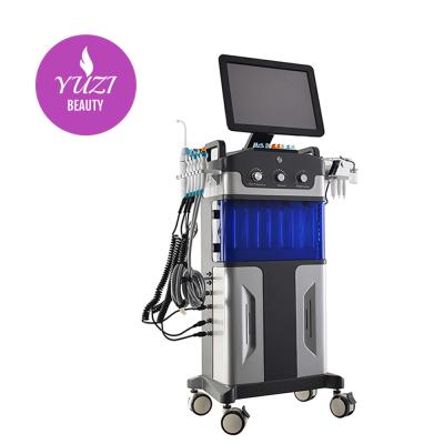 China Pigment Removal 12 In 1 Dermabrasion Facial Machine / Hydra Water Facial Clean Machine for sale