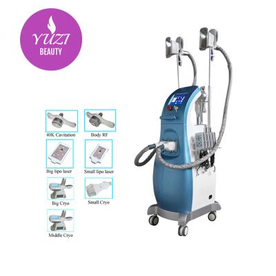 China Weight Loss Lipolysis Laser RF Cavitation / Cryo Plates Fat Freeze Machine / Health Total Lipo Freeze for sale