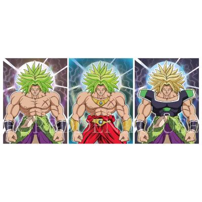 China Japanese Anime 30 x 40cm Anime Dragon Ball 3D Lenticular Printing Poster Flip Picture Wholesale /Custom for sale