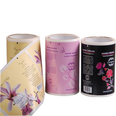 China Factory Wholesale Price Waterproof Custom Clear Lip Gloss Tubes Labels, Labels Stikers for sale