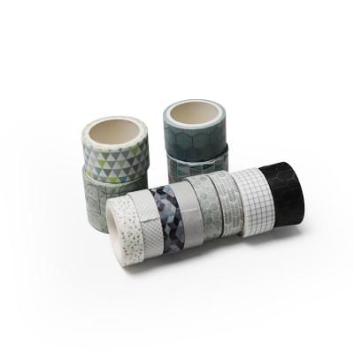 China Waterproof Wholesale OEM Adhesive Custom Printed Christmas Colored Washi Tape Stickers, Washi-tape for sale