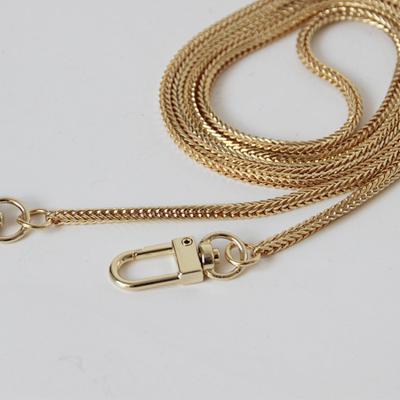 China Fashionable ZONESIN Fashion 110CM Gold Cross Chain Purse Strap - Body Bag Chain Strap for sale