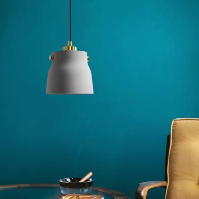 China Black Painted Warehouse Metal Pendant Light With E27 Lamp Sockets Simple Metal Creative Hanging Lamp for sale