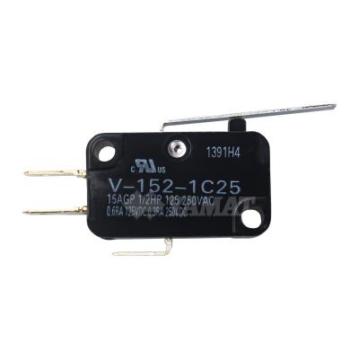 China Original YAMAT V-152-1C25 Omron Micro Switch V-152-1C25 V-152-1C25 for sale