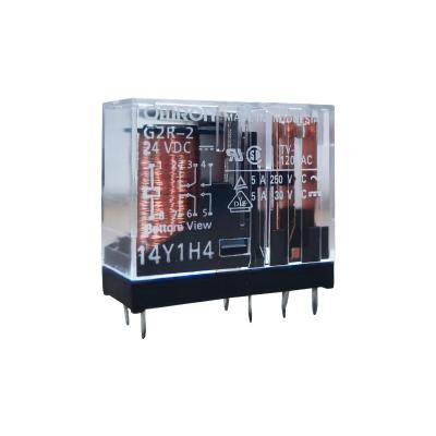 China YAMAT G2R-1-SND DC24V Omron small power sealed original intermediate relay G2R-1-SND DC24V for sale