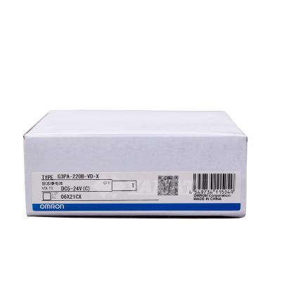 China YAMAT G3PA-220B-VD-X DC5-24V Omron Original Sealed G3PA-220B-VD-X DC5-24V Power Cooling Solid State Relay for sale