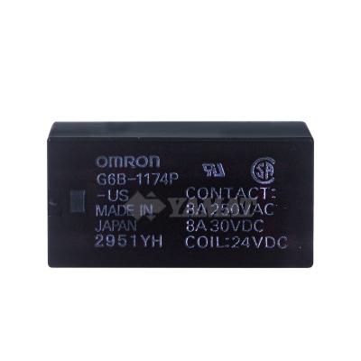 China New Omron Sealed Original Genuine Unit G6B-1174P-US DC24 Solid State Relay from YAMAT G6B-1174P-US DC24 for sale